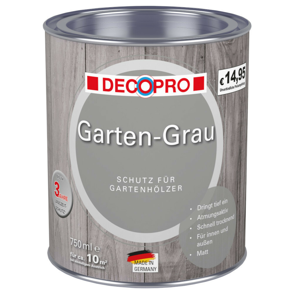 Bild 1 von DECOPRO Garten-Grau 750 ml in Grau, matt