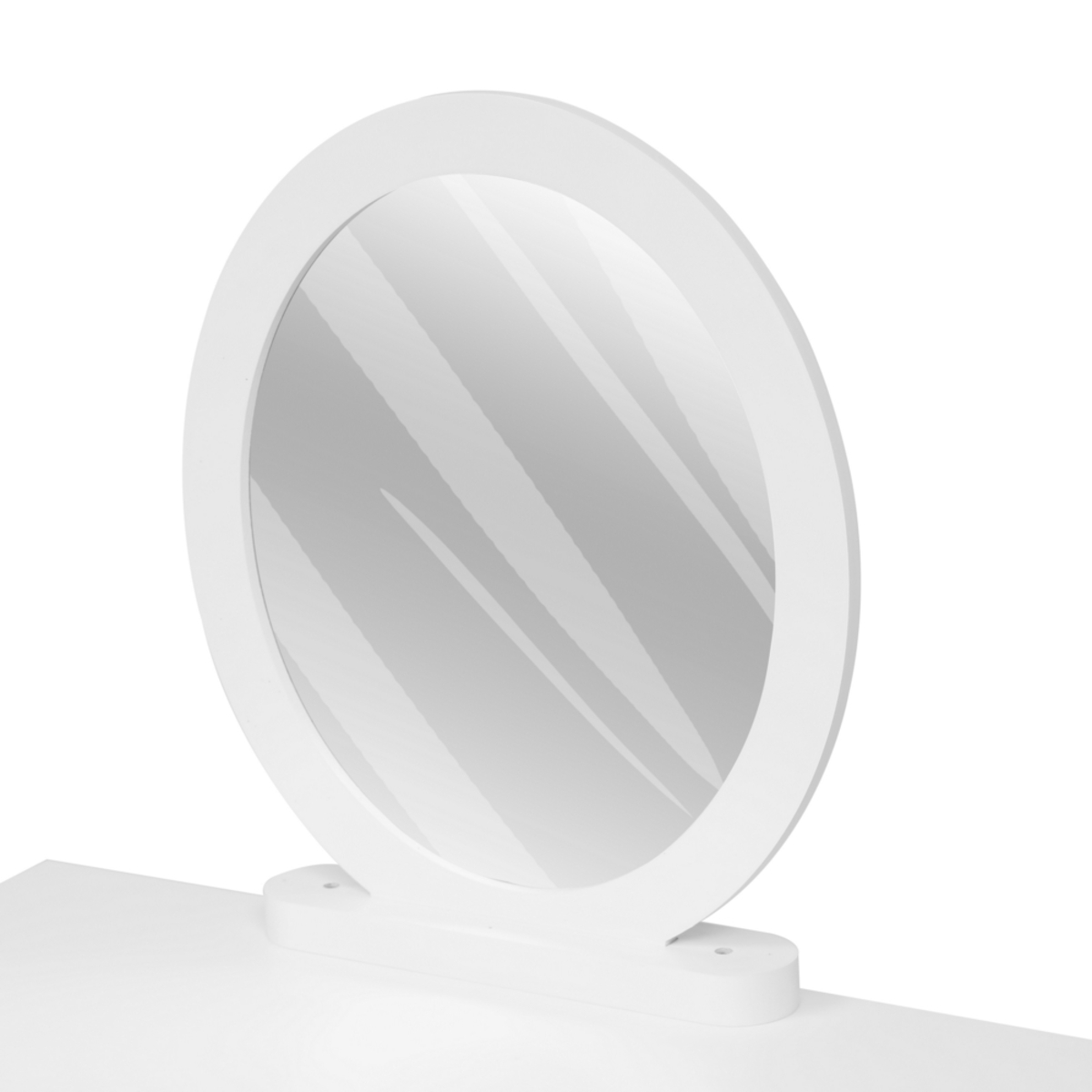 Bild 3 von Happy Home Schminktisch mit Spiegel, 2 Schubladen und Hocker HDT01-WEI weiß