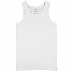 Herren-Unterhemd Stretch, Weiß, XL
