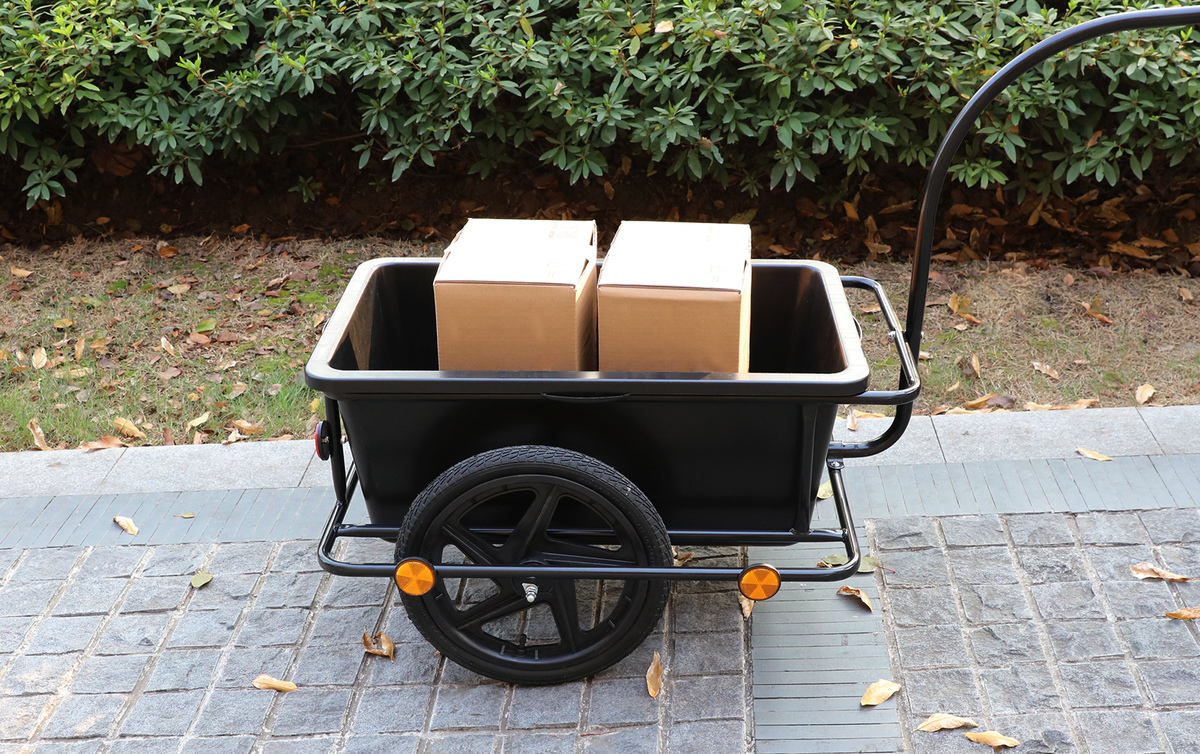 Bild 1 von HIGHFELD Fahrradanhänger mit Box 90L