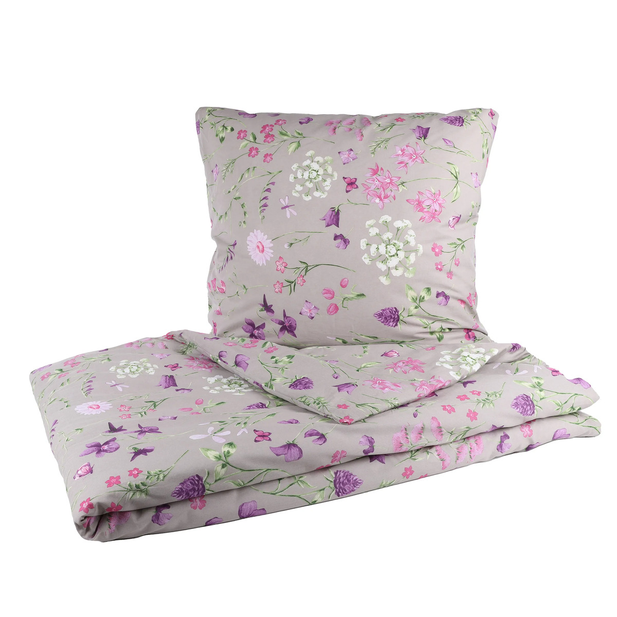 Bild 1 von Bettwäsche mit floralem Print, 135x200cm
                 
                                                        Bunt