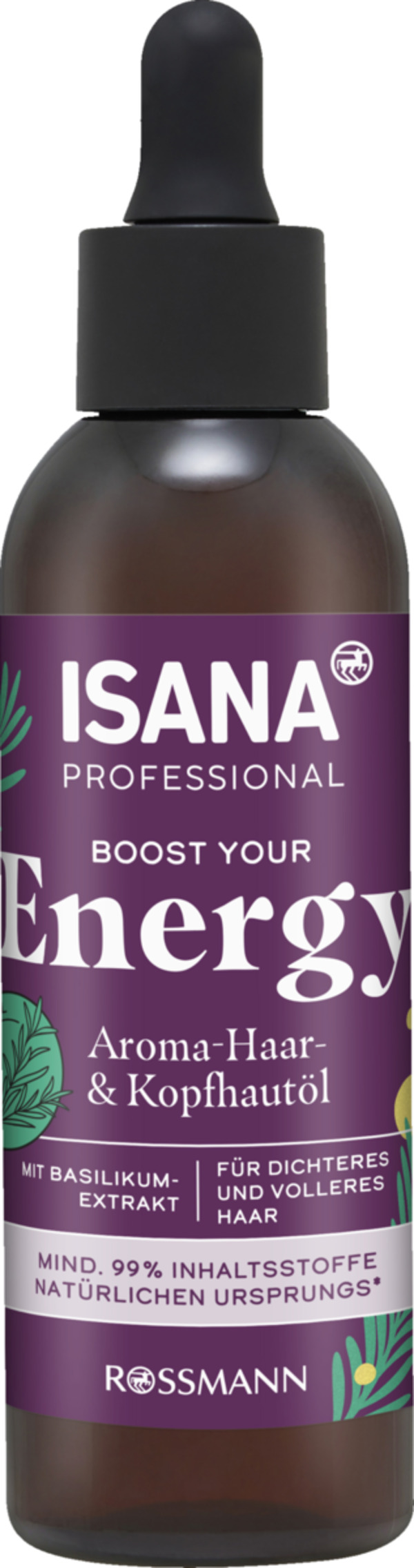 Bild 1 von ISANA PROFESSIONAL Boost your Energy Aroma Haar-& Kopfhautöl