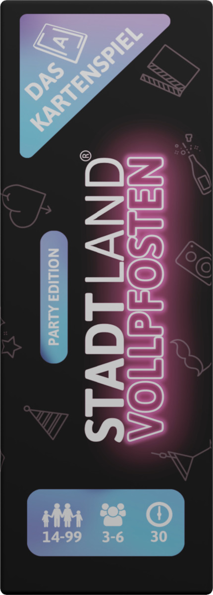 Bild 2 von Denkriesen STADT LAND VOLLPFOSTEN PARTY EDITION - Jetzt geht's rund