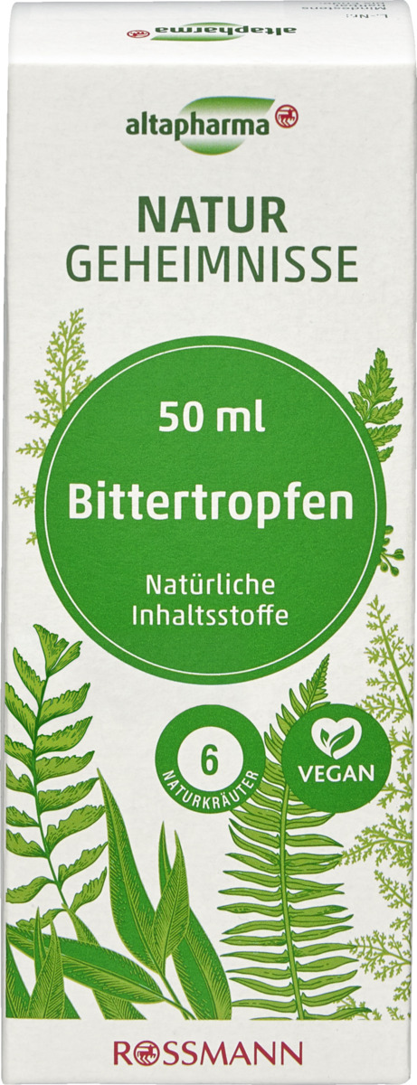 Bild 1 von altapharma Naturgeheimnisse Bittertropfen