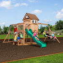 Bild 1 von Backyard Discovery Spielturm Montpelier braun B/H/T: ca. 470x290x490 cm