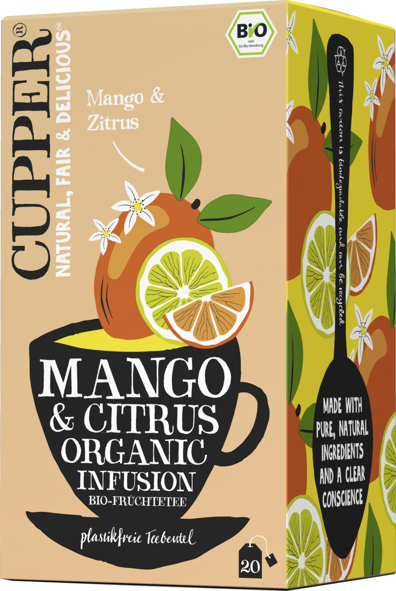 Bild 2 von Cupper Bio-Früchtetee Mango & Citrus Organic Infusion