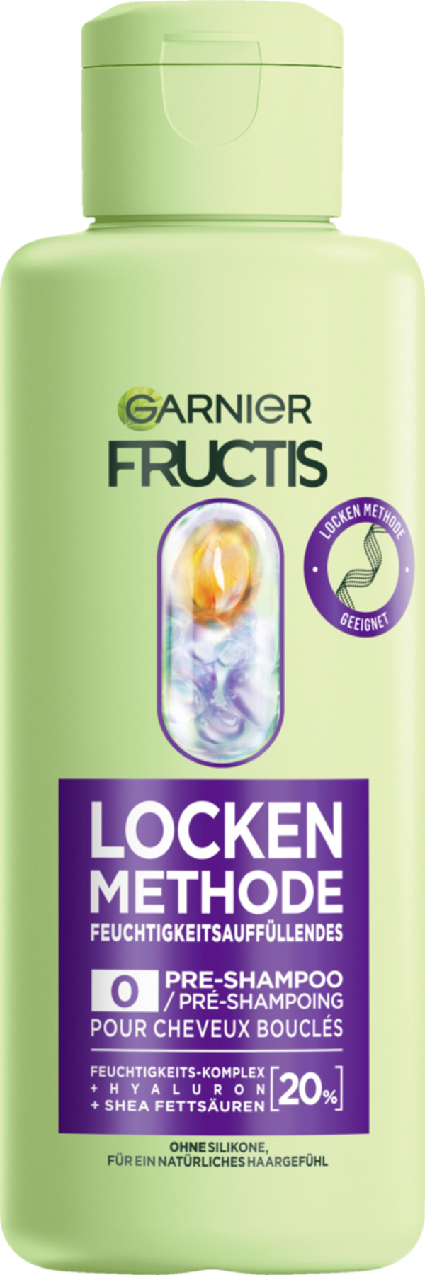 Bild 1 von Garnier Fructis Locken Methode Feuchtigkeitsauffüllendes Pre-Shampoo