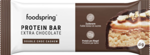 foodspring Protein Bar Double Chocolate Cashew