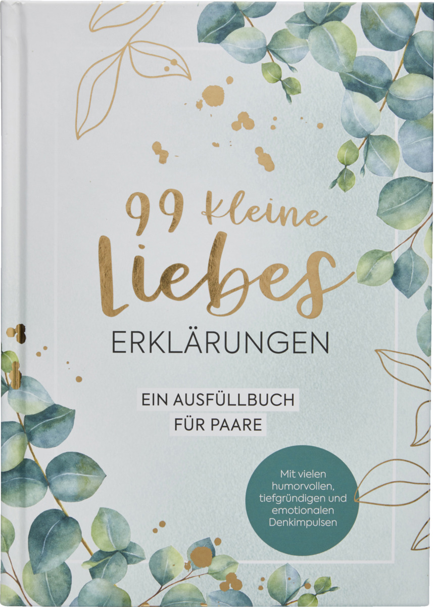 Bild 1 von IDEENWELT Ausfüllbuch 99 kleine Liebeserklärungen