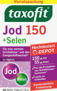 taxofit Jod + Selen Depot Tabletten