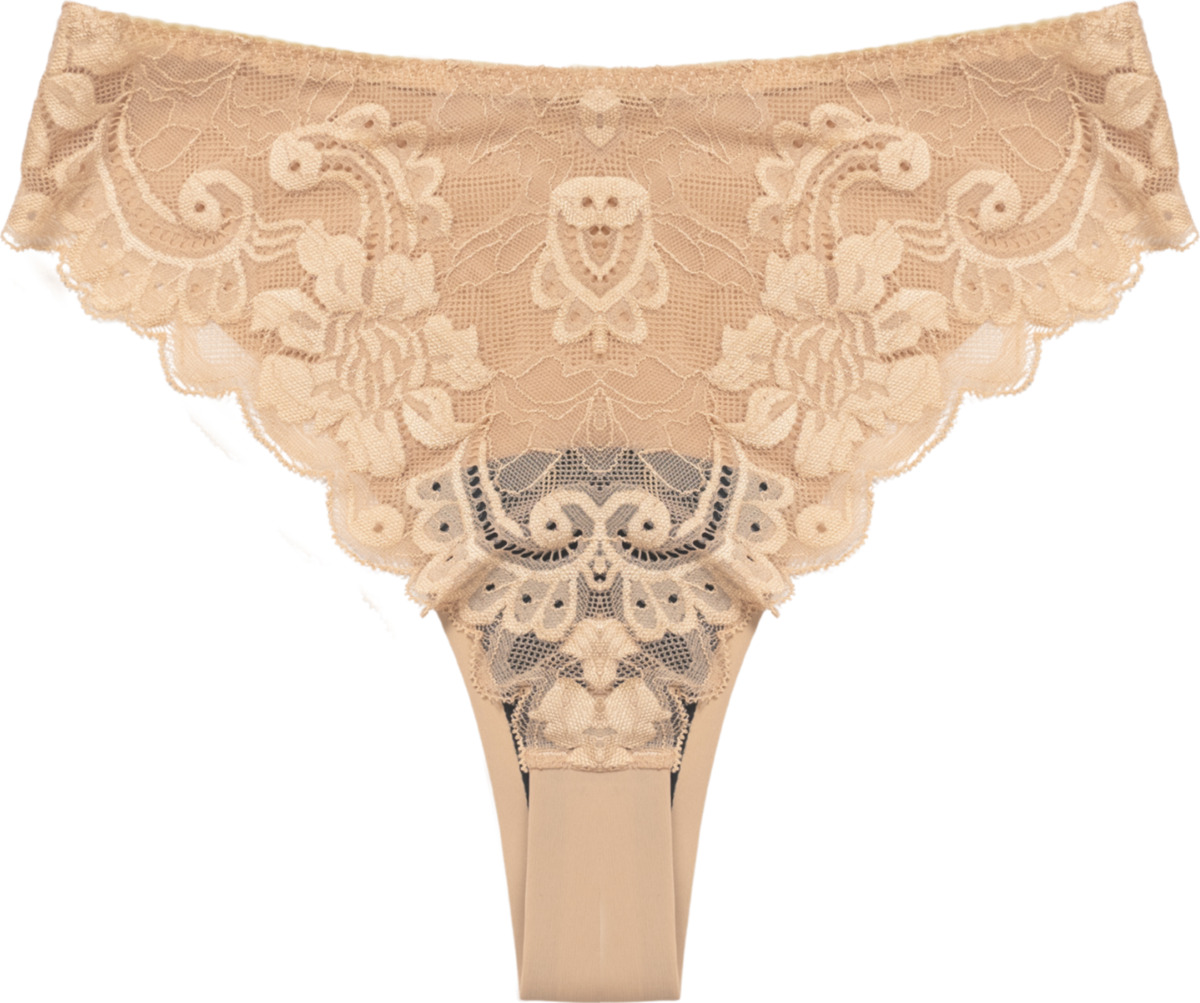 Bild 4 von dais Periodenunterwäsche Brazilian mit Spitze Gr. S nude