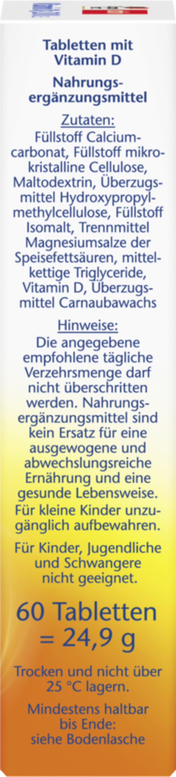 Bild 2 von Doppelherz Vitamin D3 Mini-Tabletten