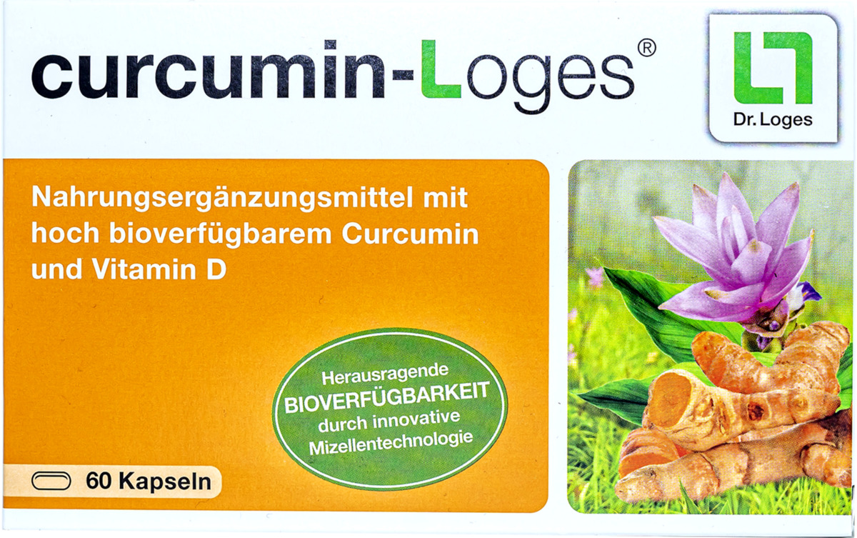 Bild 1 von Dr. Loges curcumin-Loges Kapseln