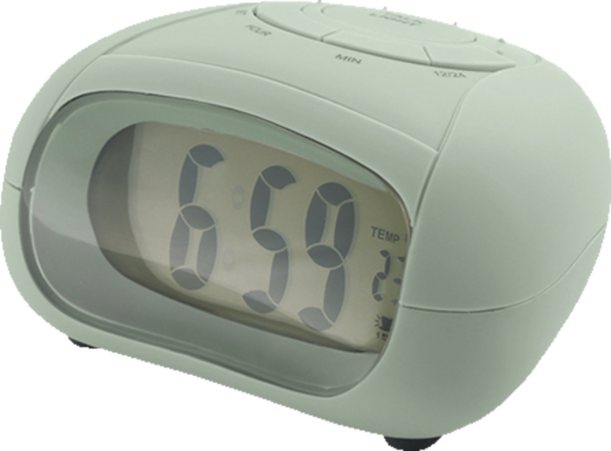 Bild 2 von IDEENWELT Sprechender Wecker grün