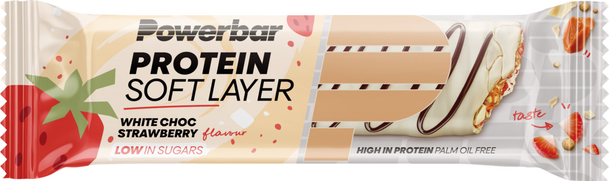 Bild 1 von PowerBar Protein Soft Layer White Choc Strawberry
