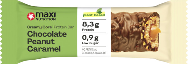 Bild 1 von MaxiNutrition Creamy Core Protein Bar Chocolate Peanut Caramel vegan