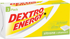 Dextro Energy Dextrosetäfelchen Zitrone & Vitamin C