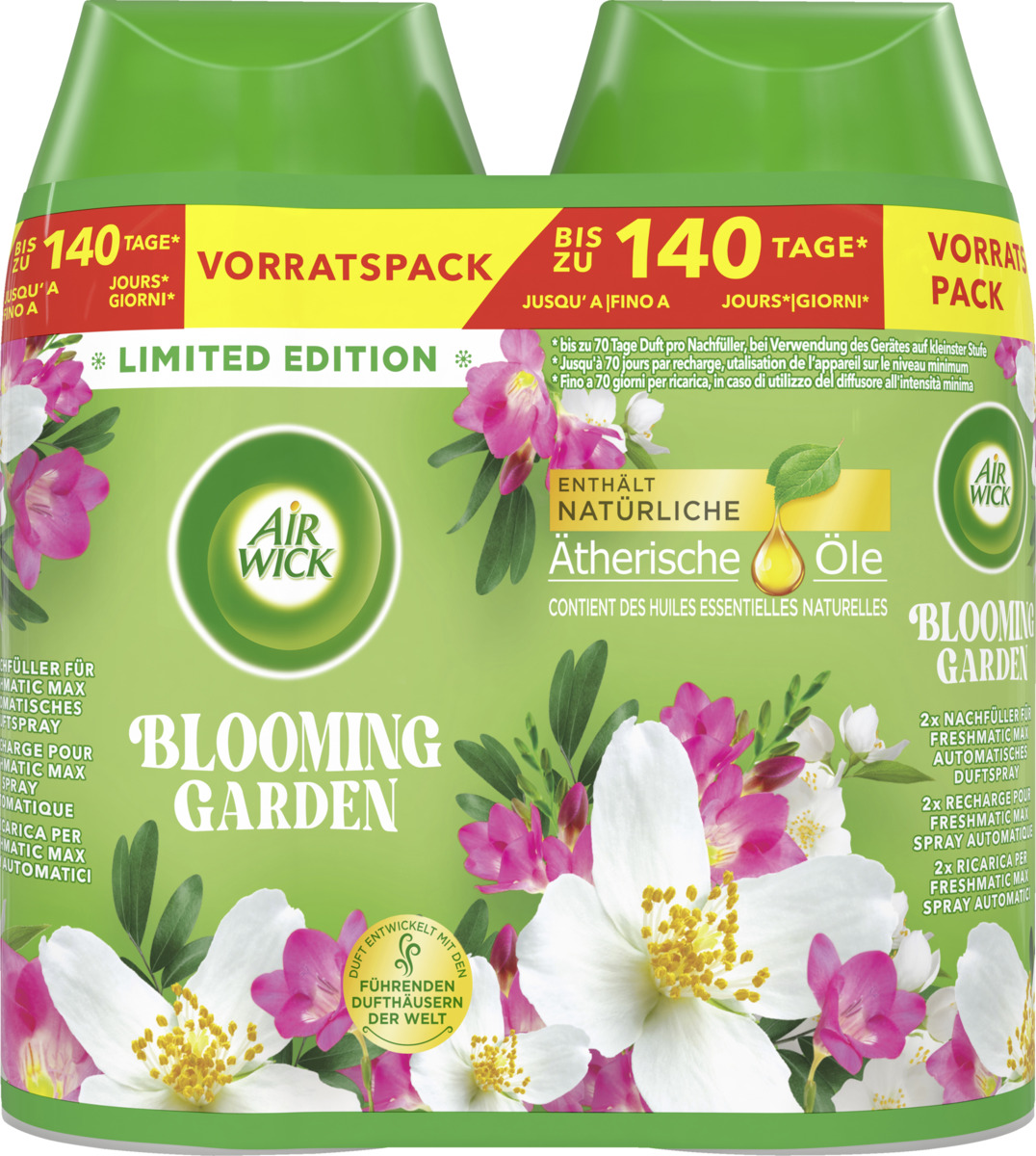 Bild 1 von Air Wick Freshmatic Max Nachfüller Duopack Blooming Garden