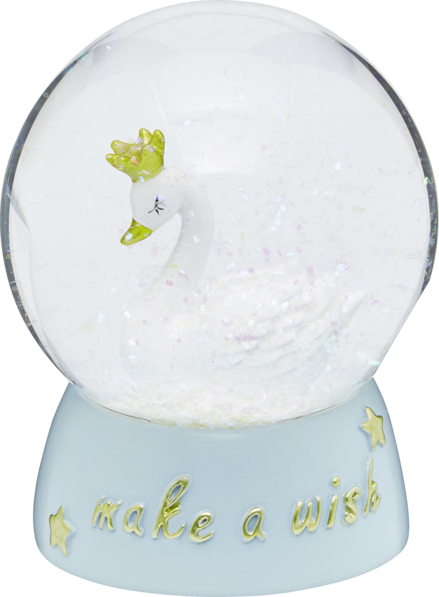 Bild 1 von IDEENWELT Glitzerkugel Schwan