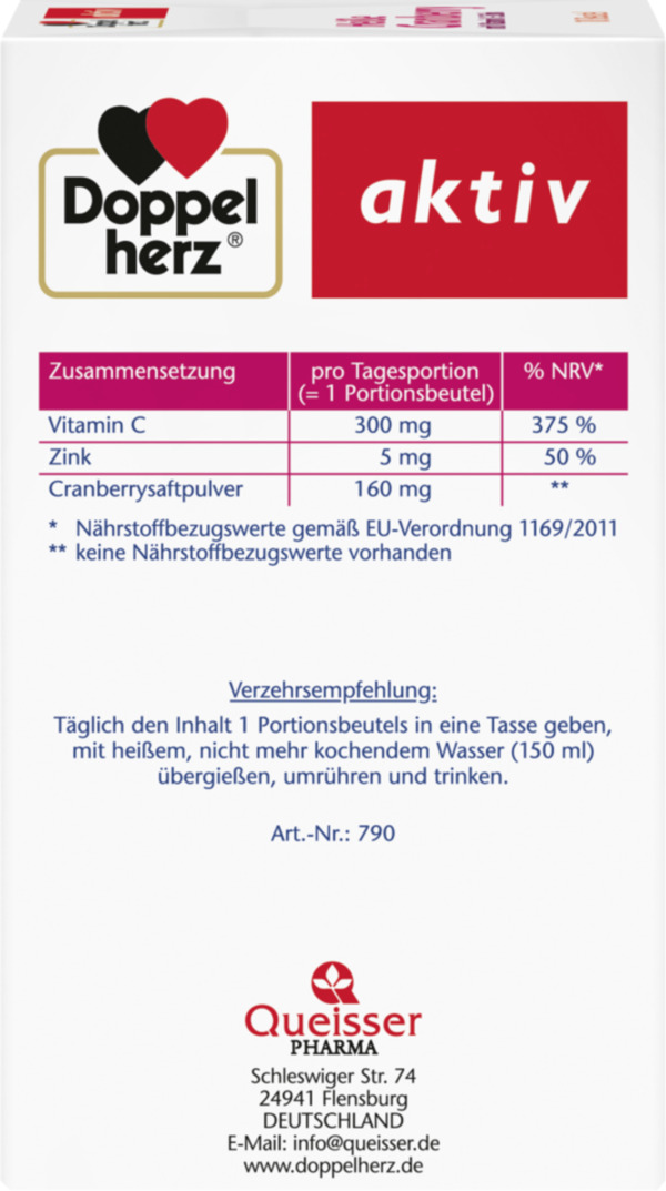 Bild 3 von Doppelherz Heiße Cranberry mit Vitamin C + Zink