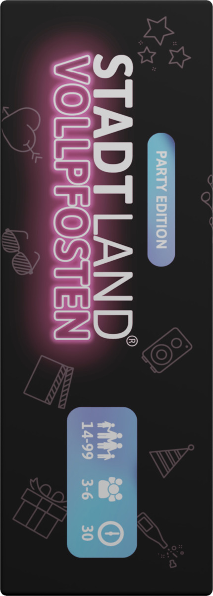 Bild 3 von Denkriesen STADT LAND VOLLPFOSTEN PARTY EDITION - Jetzt geht's rund