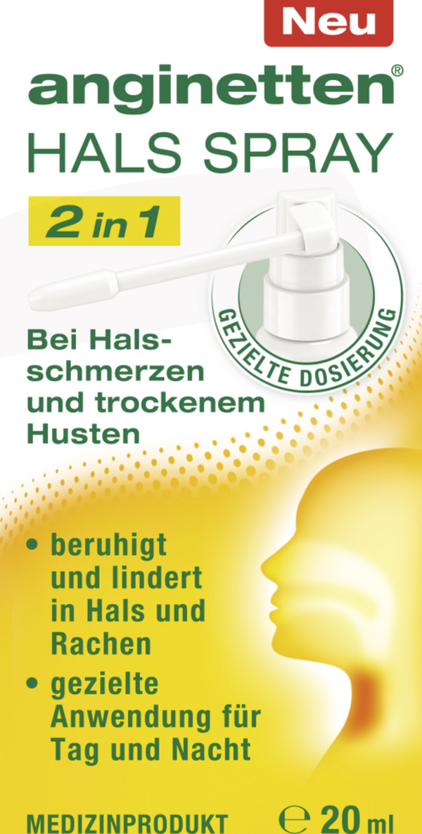 Bild 1 von Klosterfrau anginetten Hals Spray 2in1