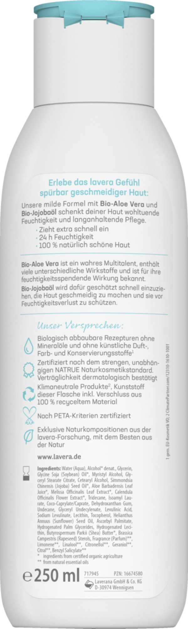 Bild 2 von lavera Basis Sensitiv Body Lotion Express