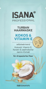 ISANA PROFESSIONAL Turban Haarmaske Kokos & Vitamin E