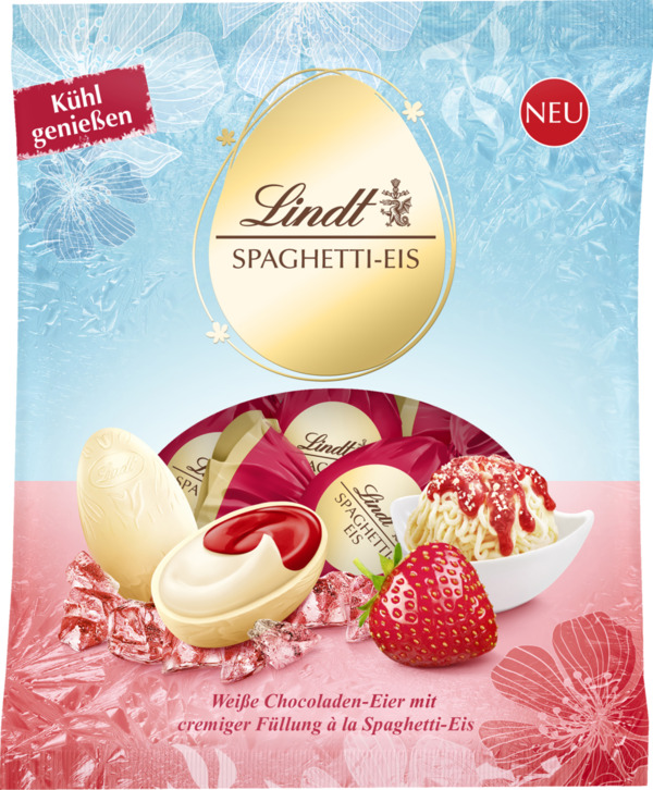 Bild 1 von Lindt Mini Eier Spaghetti-Eis