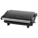 Bild 1 von Emerio Kontaktgrill CG-110291.5 schwarz Edelstahl Kunststoff B/H/L: ca. 25x11x31 cm