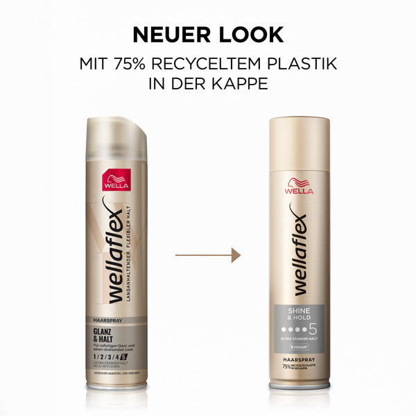 Bild 3 von Wella Wellaflex Shine & Hold Haarspray