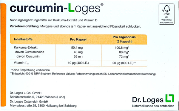 Bild 4 von Dr. Loges curcumin-Loges Kapseln