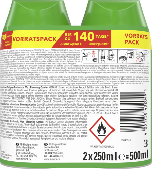 Bild 4 von Air Wick Freshmatic Max Nachfüller Duopack Blooming Garden