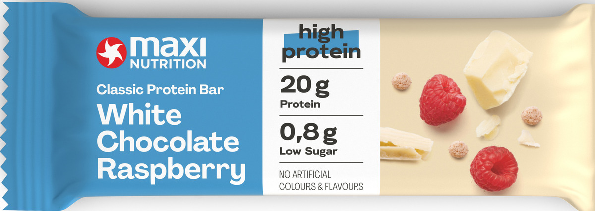 Bild 1 von MaxiNutrition High Protein Bar White Chocolate Raspberry