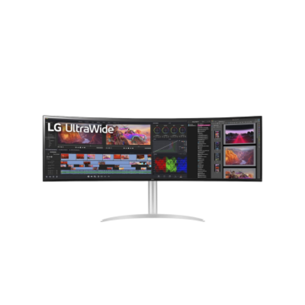 Bild 1 von LG 49WQ95X-W Curved Monitor - Nano-IPS, HDR400, 144Hz, U B-Ware