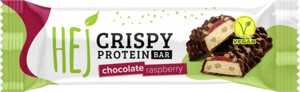 Bild 1 von HEJ HEJ Vegan Crispy Chocolate Raspberry, 1 Riegel á 45g