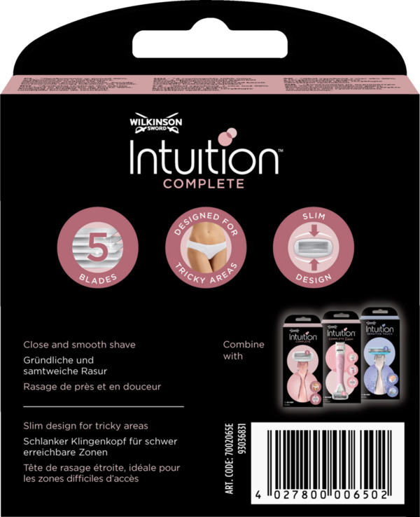 Bild 2 von Wilkinson Sword Intuition Complete Rasierklingen