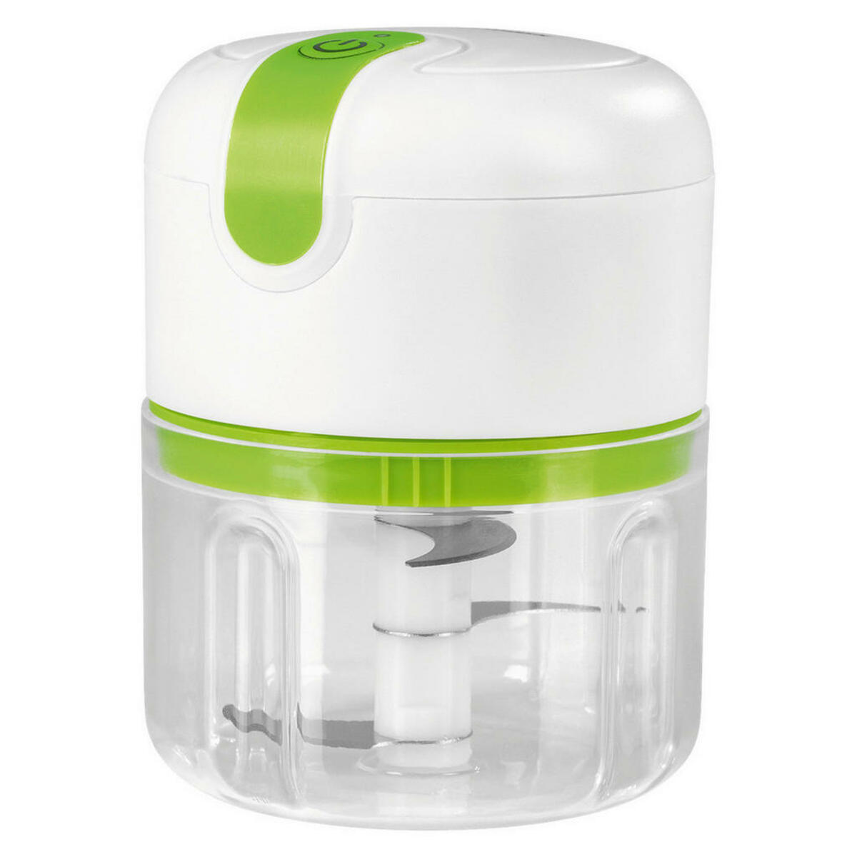 Bild 1 von GOURMETmaxx Multi-Zerkleinerer 12364 weiß grün Kunststoff H/D: ca. 12x9 cm