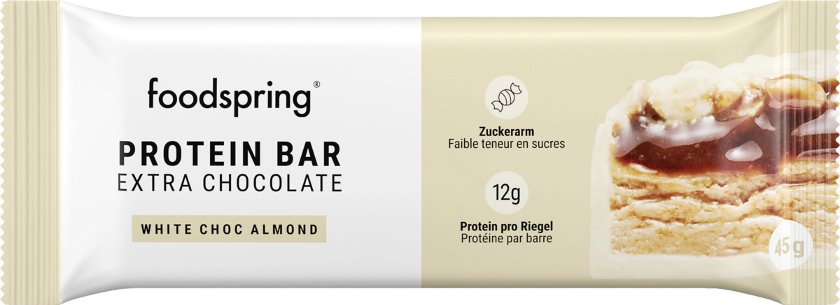 Bild 1 von foodspring Protein Bar White Choc Almond