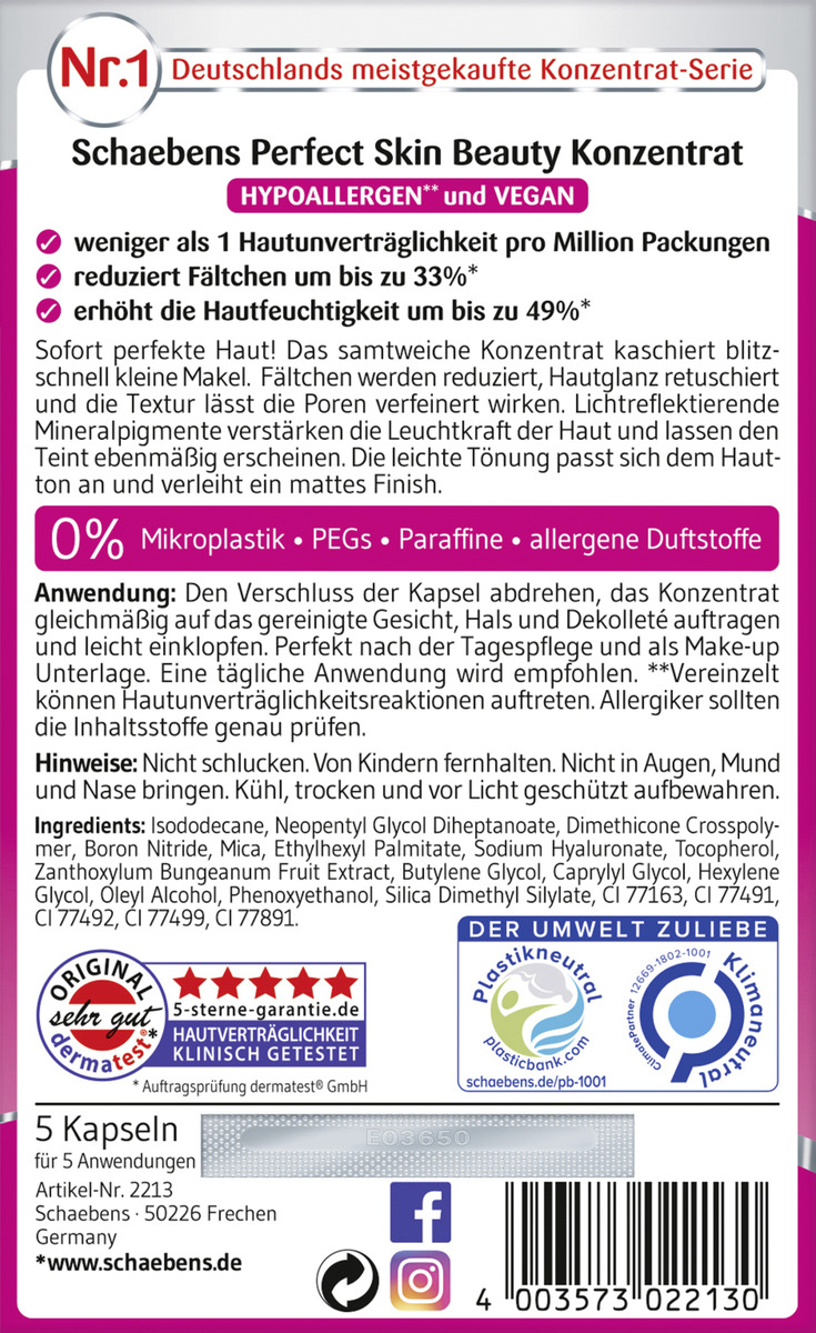 Bild 2 von Schaebens Perfect Skin Glow Konzentrat