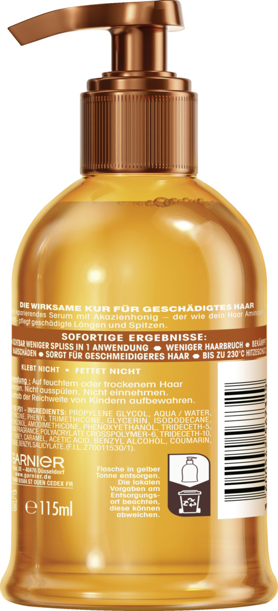 Bild 2 von Garnier Wahre Schätze Haar Honig Reparierendes Haarserum