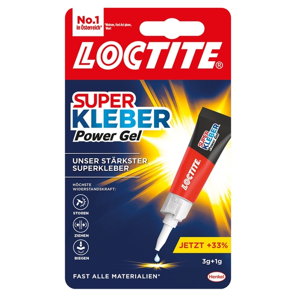 Bild 1 von LOCTITE®  Superkleber-Power-Gel 4 g