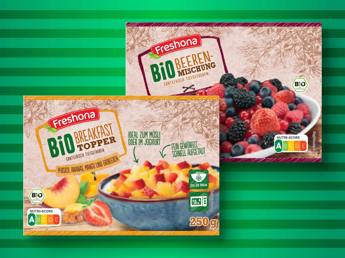 Bild 1 von Freshona Bio Obst Breakfast Topper, 
         300/250 g