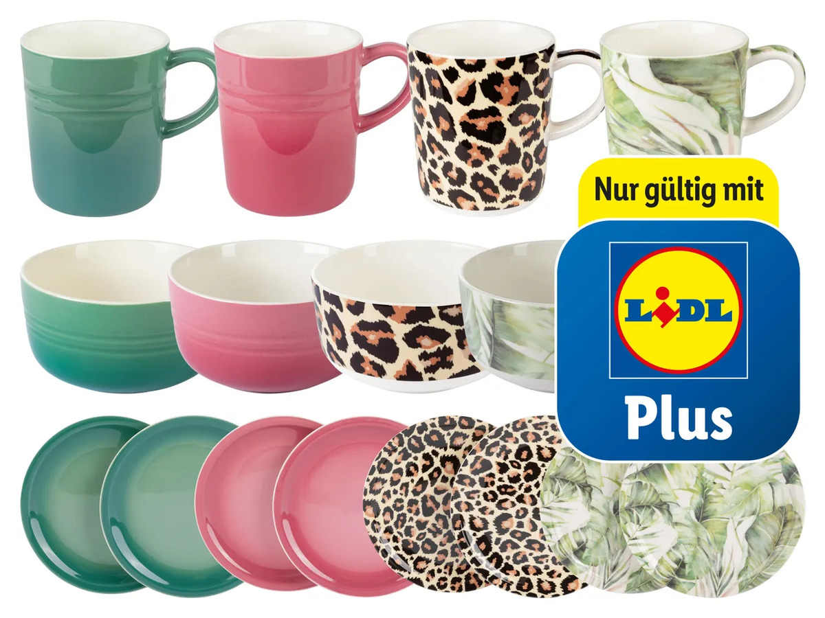 Bild 1 von ERNESTO® Teller-/Tassen-/Schüsselset, 2-teilig, 
         Set