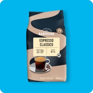 BARISSIMO Espresso Classico oder Caffè Gustoso