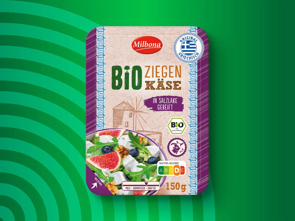 Bild 1 von Milbona Bio Ziegenkäse, 
         150 g