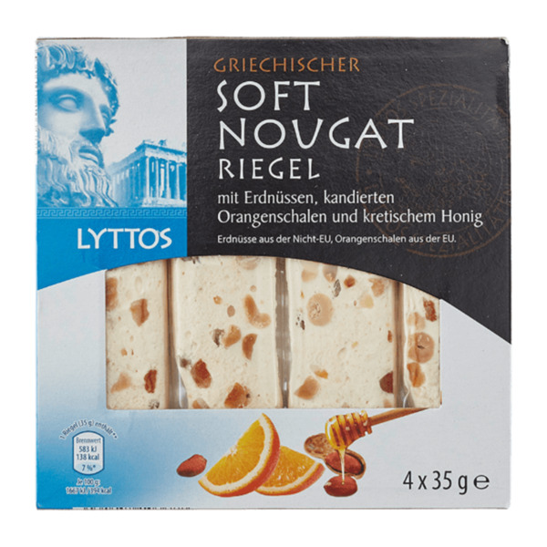 Bild 3 von LYTTOS Soft-Nougat-Riegel
