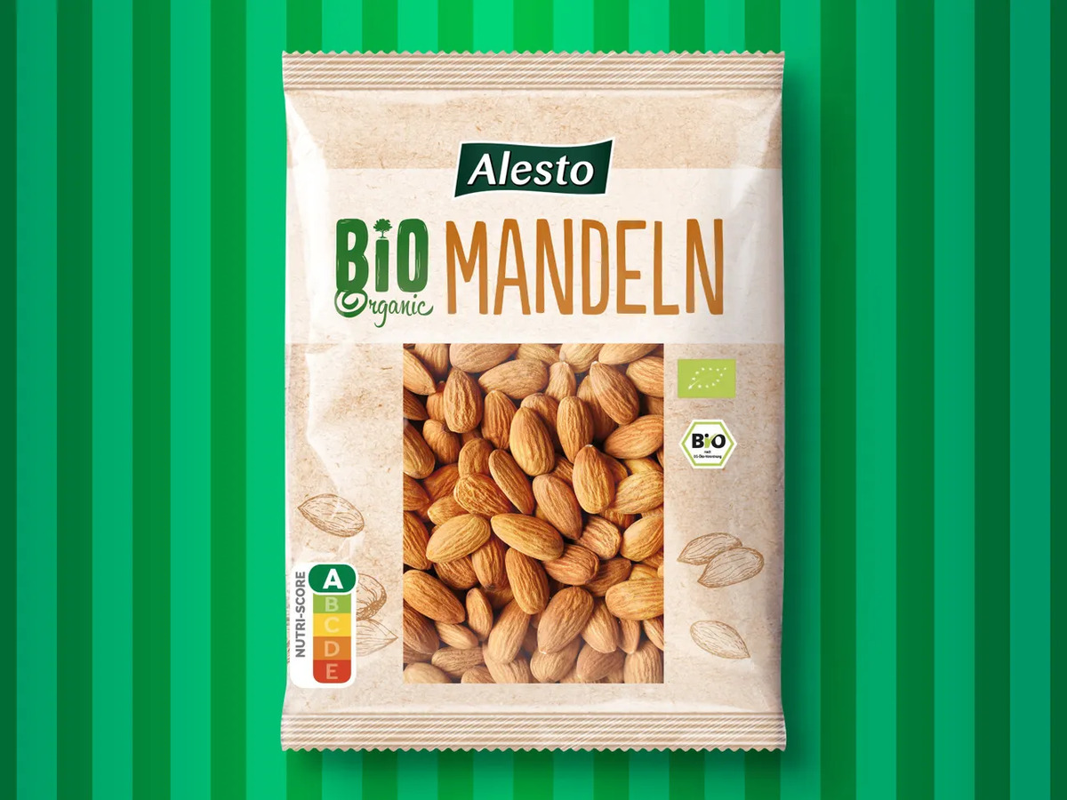 Bild 1 von Alesto Bio Mandeln, 
         150 g