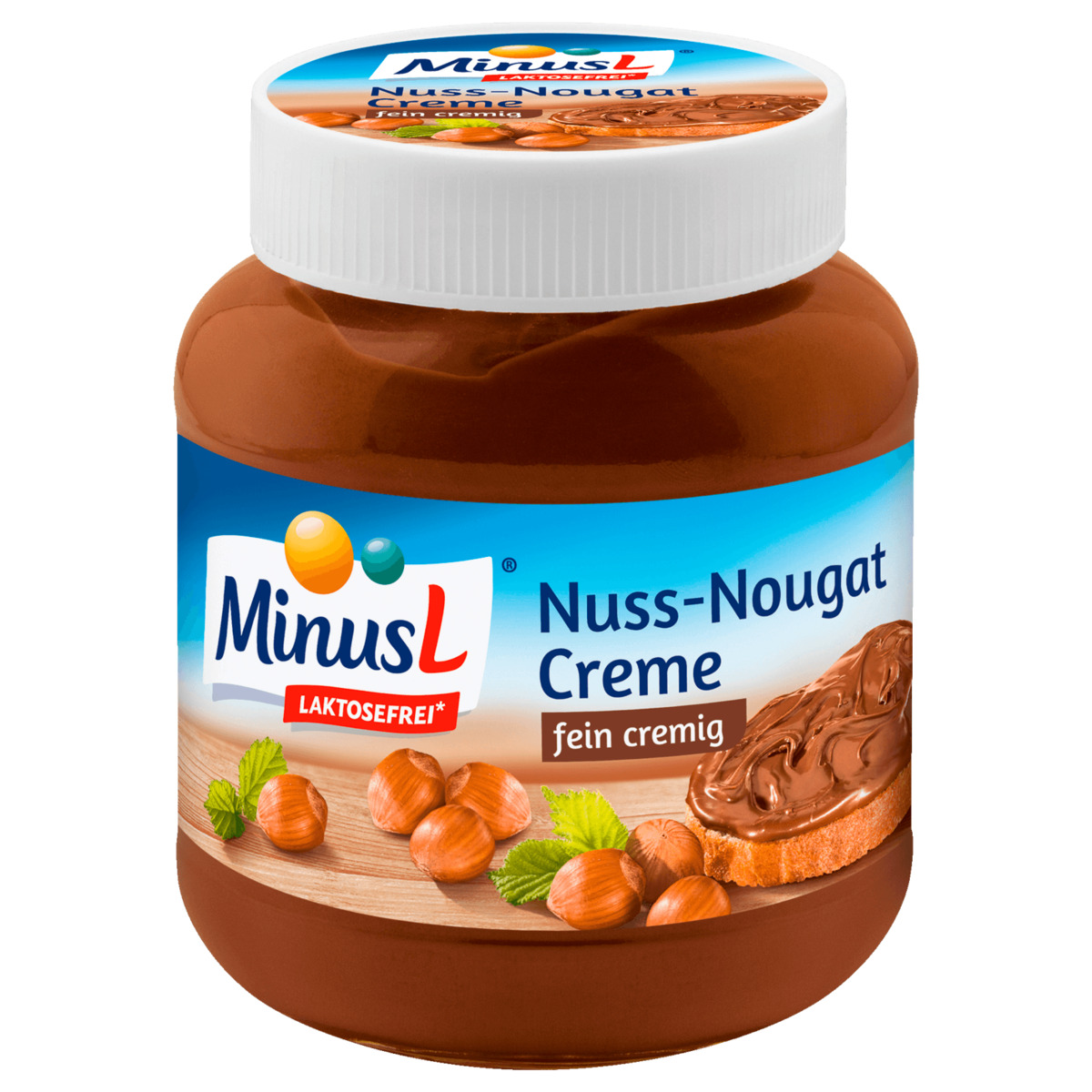 Bild 1 von MinusL Nuss-Nougat-Creme 400g