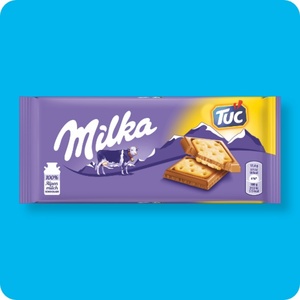 Milka Schokolade Tuc oder Lu